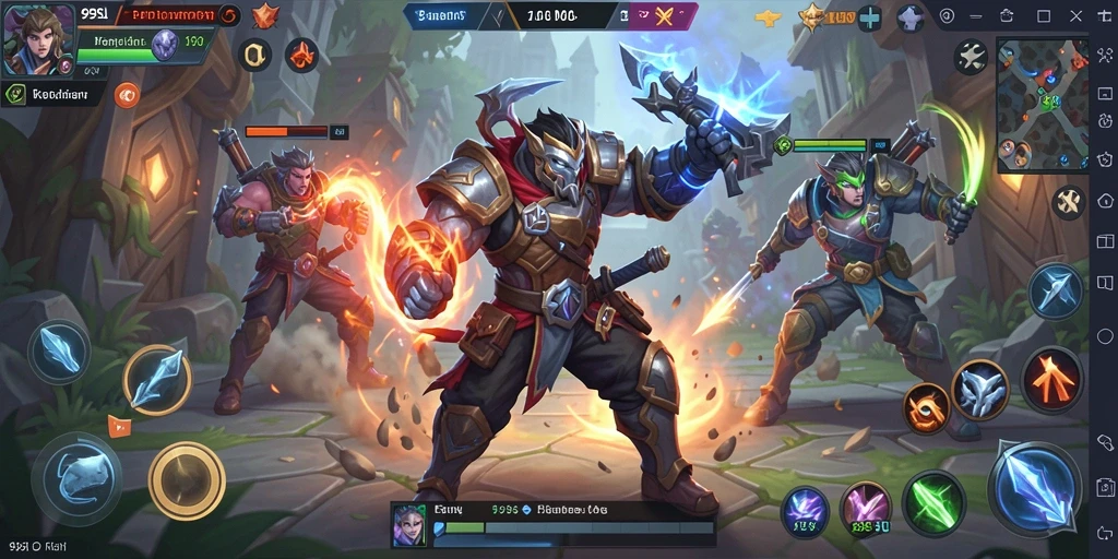 Gameplay menarik dengan pertarungan tim yang seru di 99SL.