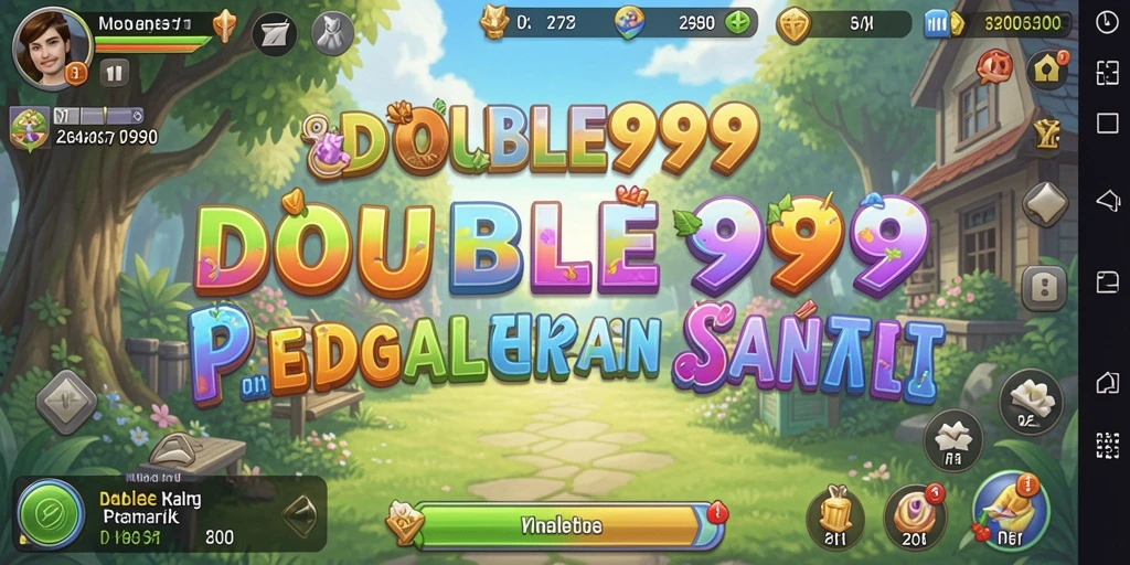 Screenshot DOUBLE999 menampilkan gameplay Idle yang menarik dan interaktif.