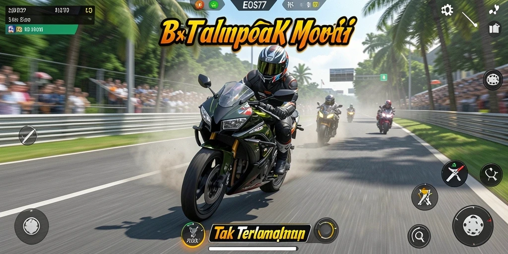 Gameplay seru balapan motor di EOS77 dengan grafis menawan.