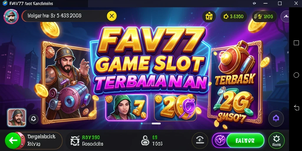 Tampilan gameplay FAV77 yang menakjubkan dan menghibur.