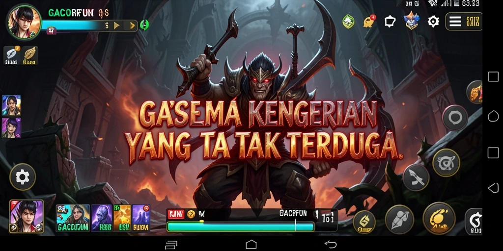 Tampilan gameplay GACORFUN yang menakutkan dan penuh ketegangan.