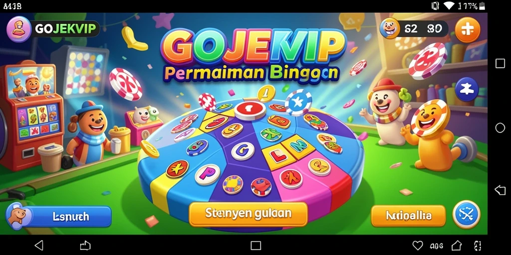 Tampilan gameplay Bingo yang menarik di GOJEKVIP.