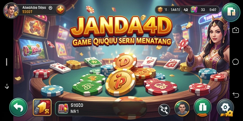 Gameplay seru QiuQiu di JANDA4D dengan grafik menarik.