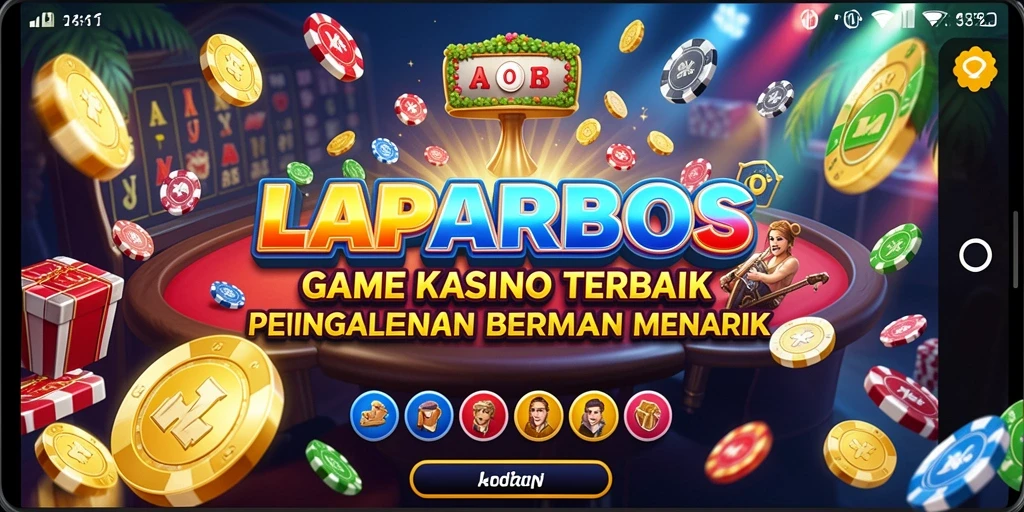 Screenshot utama LAPARBOS menampilkan gameplay seru dan grafis menawan.