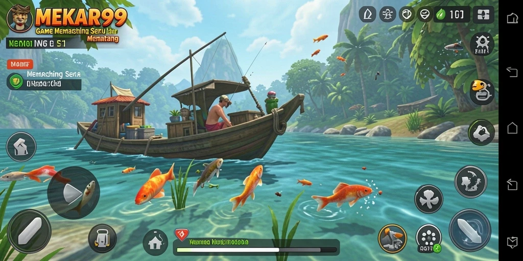 Tangkapan ikan besar di lautan yang menantang.