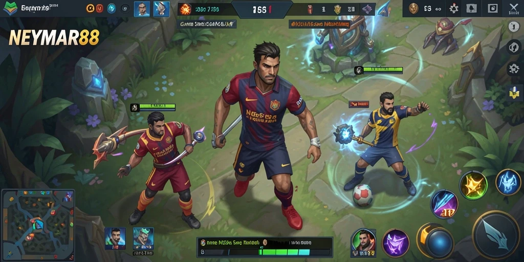 Tampilkan permainan MOBA yang mendebarkan di NEYMAR88.