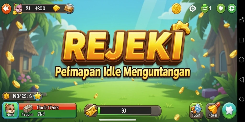 Tangkapan layar gameplay REJEKI yang menarik dan interaktif.