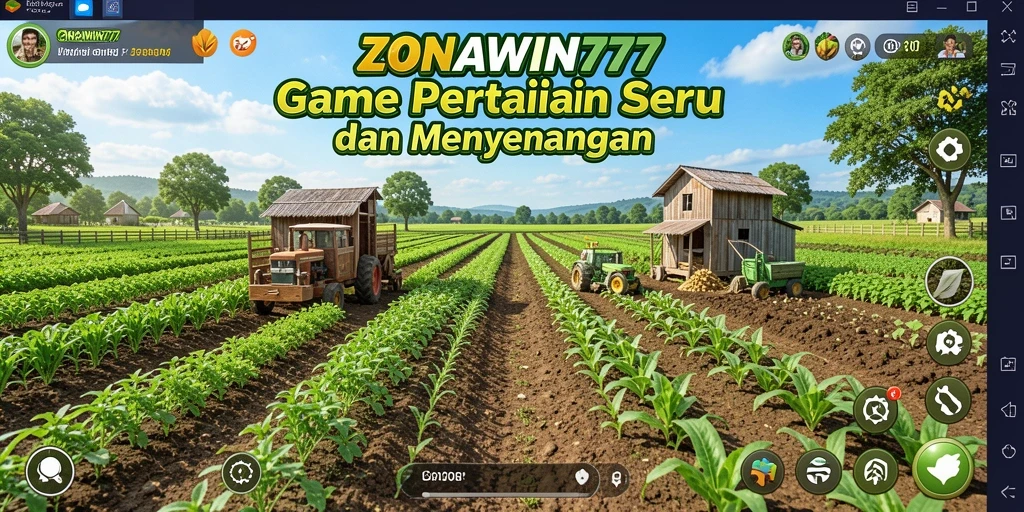 Tampilan strategi bertani di ZONAWIN777 yang menarik.